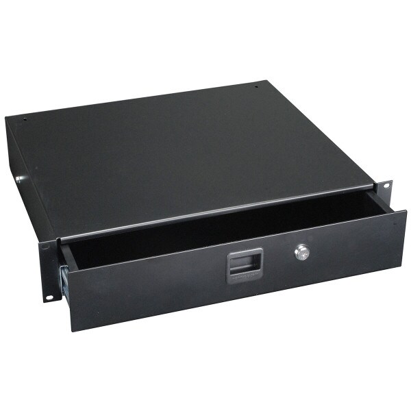 Main product image for Penn-Elcom R2293/2UK Locking Rack Drawer 2U 2 Space 262-230